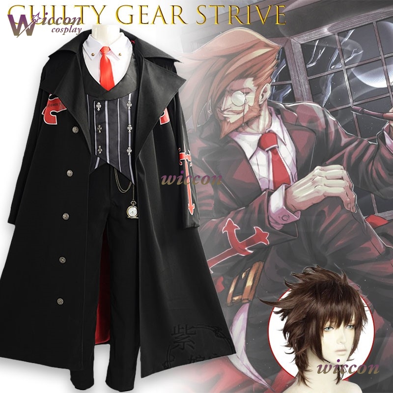 Anime Cosplay Plus Size - ギルティギア ストライブ: デュアル ルーラーズ スレイヤー コスプレ衣装