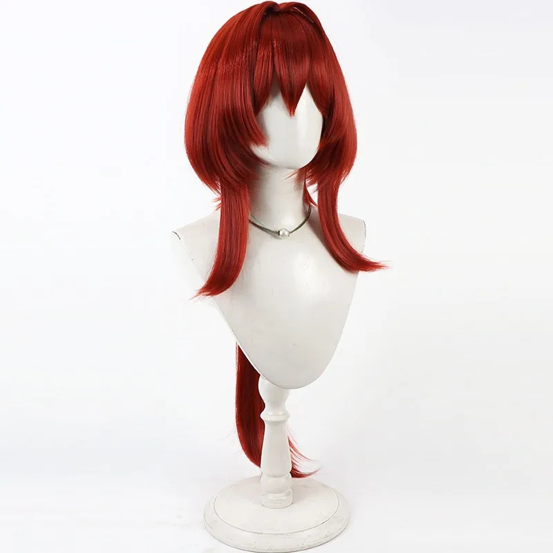 Anime Cosplay Red Hair - KK56Game Arknights: エンドフィールド コスプレ レヴァタイン レッド
