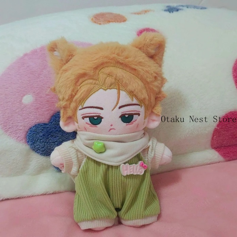 Anime Doll Cosplay - アニメ呪術廻戦 七海健人 20 センチメートルかわいいソフトコットンぬいぐるみぬいぐるみおもちゃドレスアップ服コスプレギフト