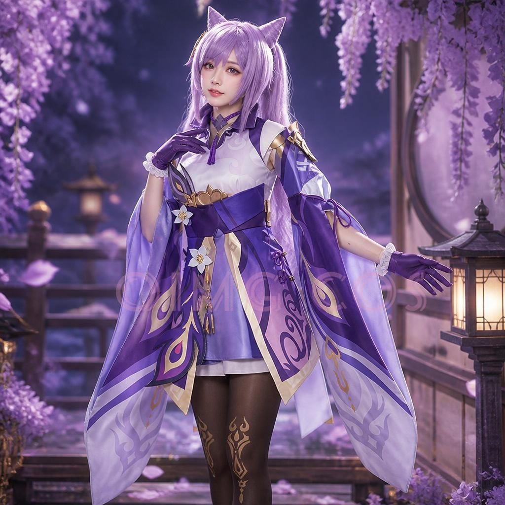 Anime Cosplay In Chinese - 原神インパクト柯清コスプレ衣装制服コスプレアニメ中国風ハロウィンコスチューム女性用ゲーム