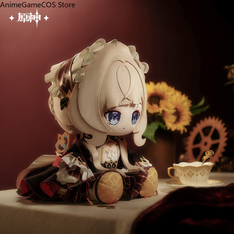 Anime Doll Cosplay - アニメ本物の公式原神インパクト サンドローン座りぬいぐるみコスプレドレスアップおもちゃかわいい綿フィギュア誕生日ギフト