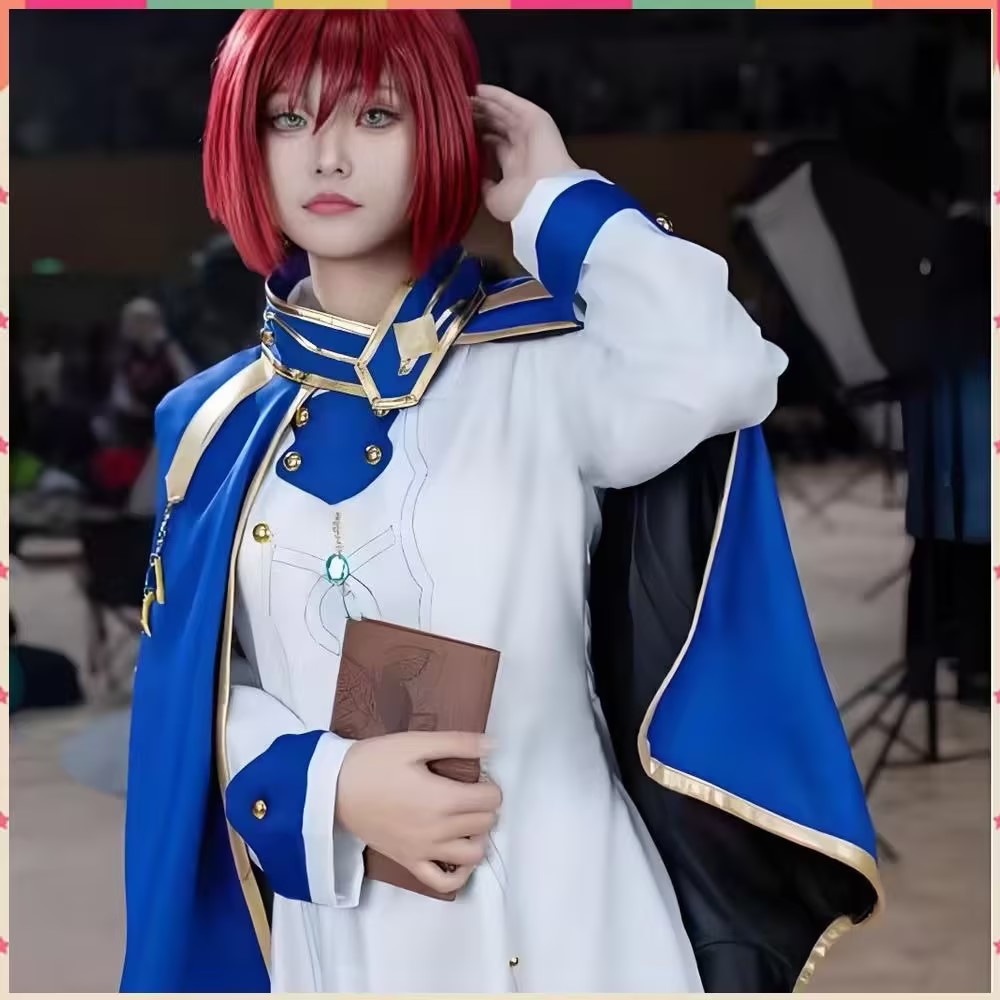 Anime Cosplay Red Hair - 雪ゆきコスプレ衣装アニメ白雪姫赤髪のロールプレイスーツハロウィンカーニバルパーティー衣装女性フレンチドレス