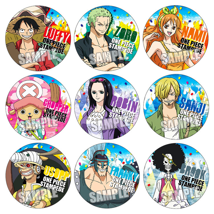 Cosplay Anime Zoro - ワンピース フィルム スタンプエード アニメ バッジ ピン
