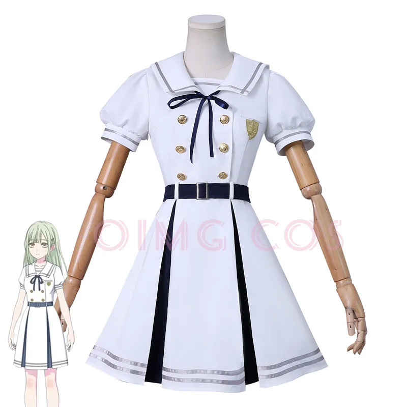 Anime Cosplay In Chinese - BanG Dream コスプレ衣装制服ジャカード生地アニメ中国ハロウィン女性衣装ゲーム用