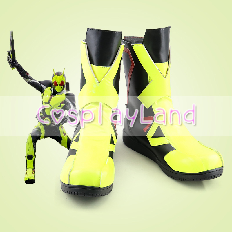 Anime Cosplay Kamen Rider - 仮面ライダー仮面ライダーゼロ1コスプレブーツ靴男性靴衣装カスタマイズアクセサリーハロウィーンパーティー靴