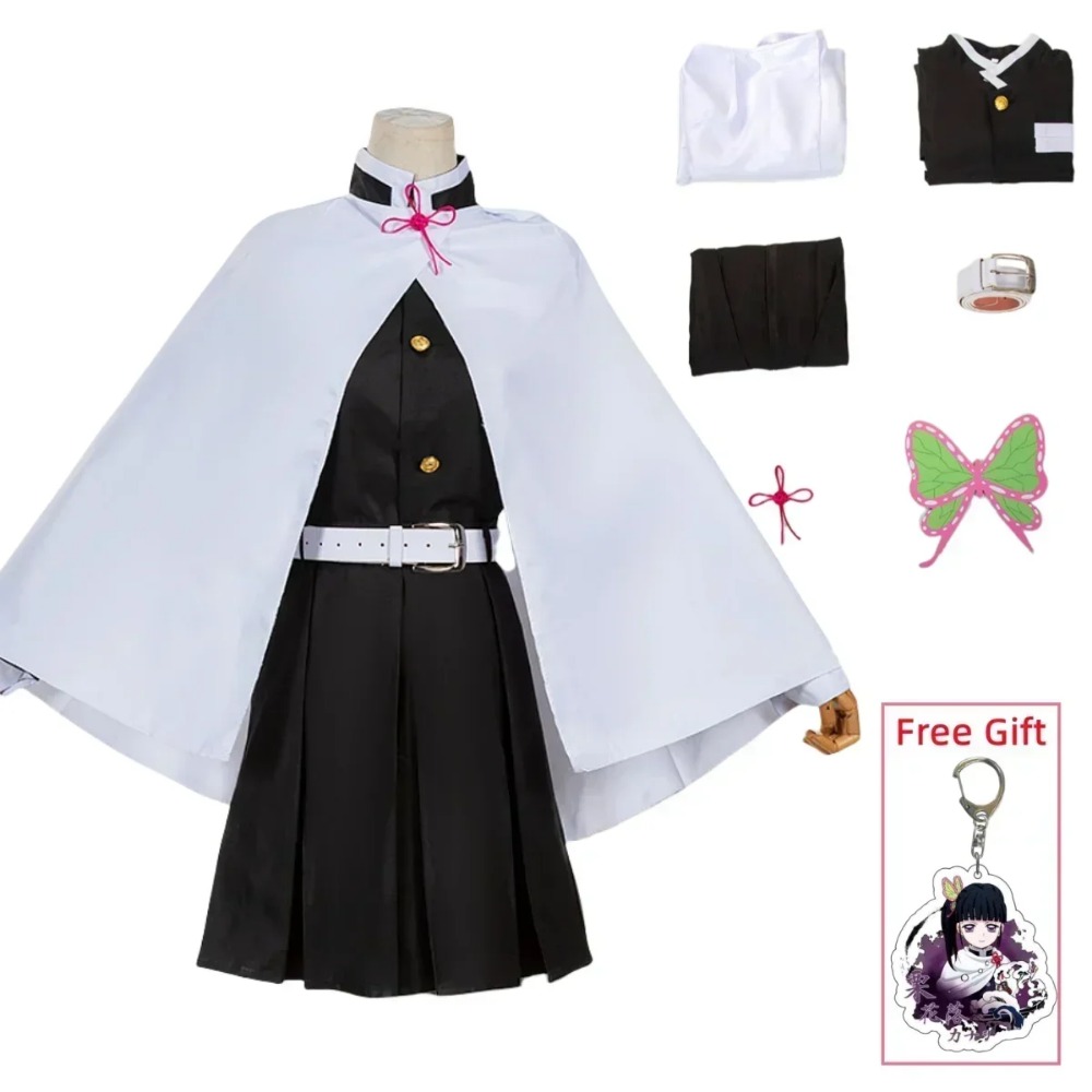 女性のためのツイユリカナオコスプレ衣装,大人のアニメユニフォ - Demon Slayer Haori のレビューと価格