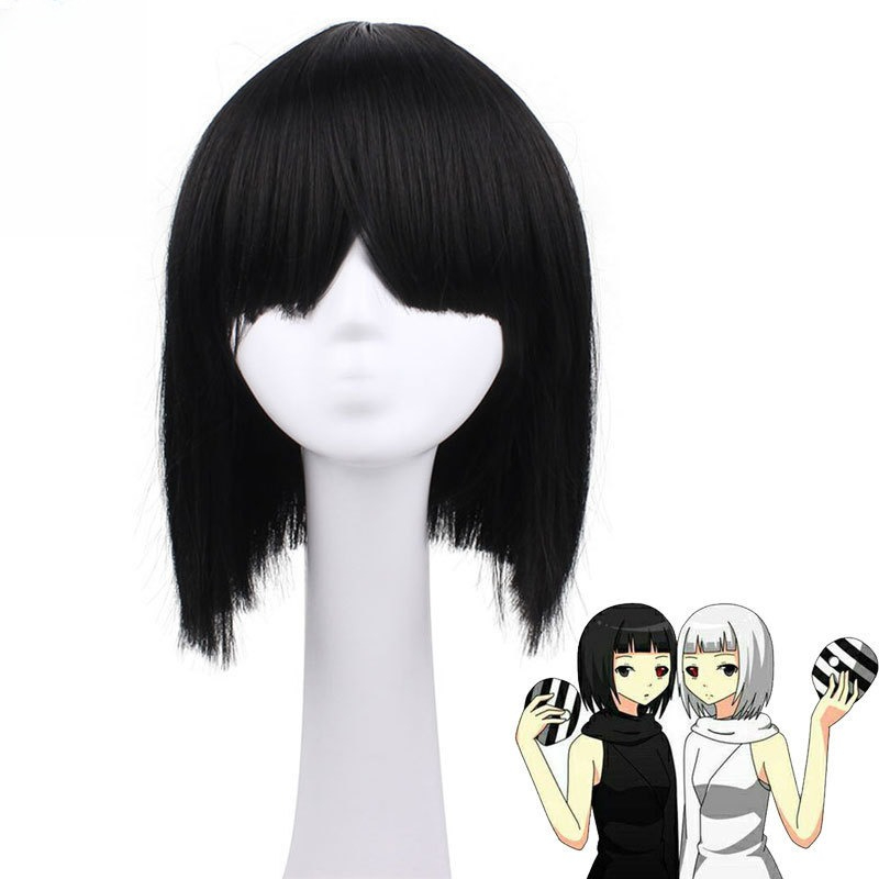 ウィッグ 東京グール:re 東京グール 黒ナイナイバイ コス - Anime Cosplay Tokyo Ghoul のレビューと価格