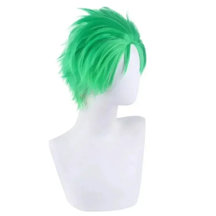 ロロノアゾロコミックコスプレウィッグ、アニメスリックバックグ - Cosplay Anime Zoro のレビューと価格