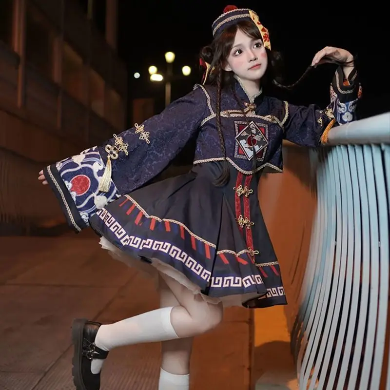 ロリータ中国風の甘いドレスかわいいアニメゾンビガールコスプレ - Anime Cosplay In Chinese のレビューと価格