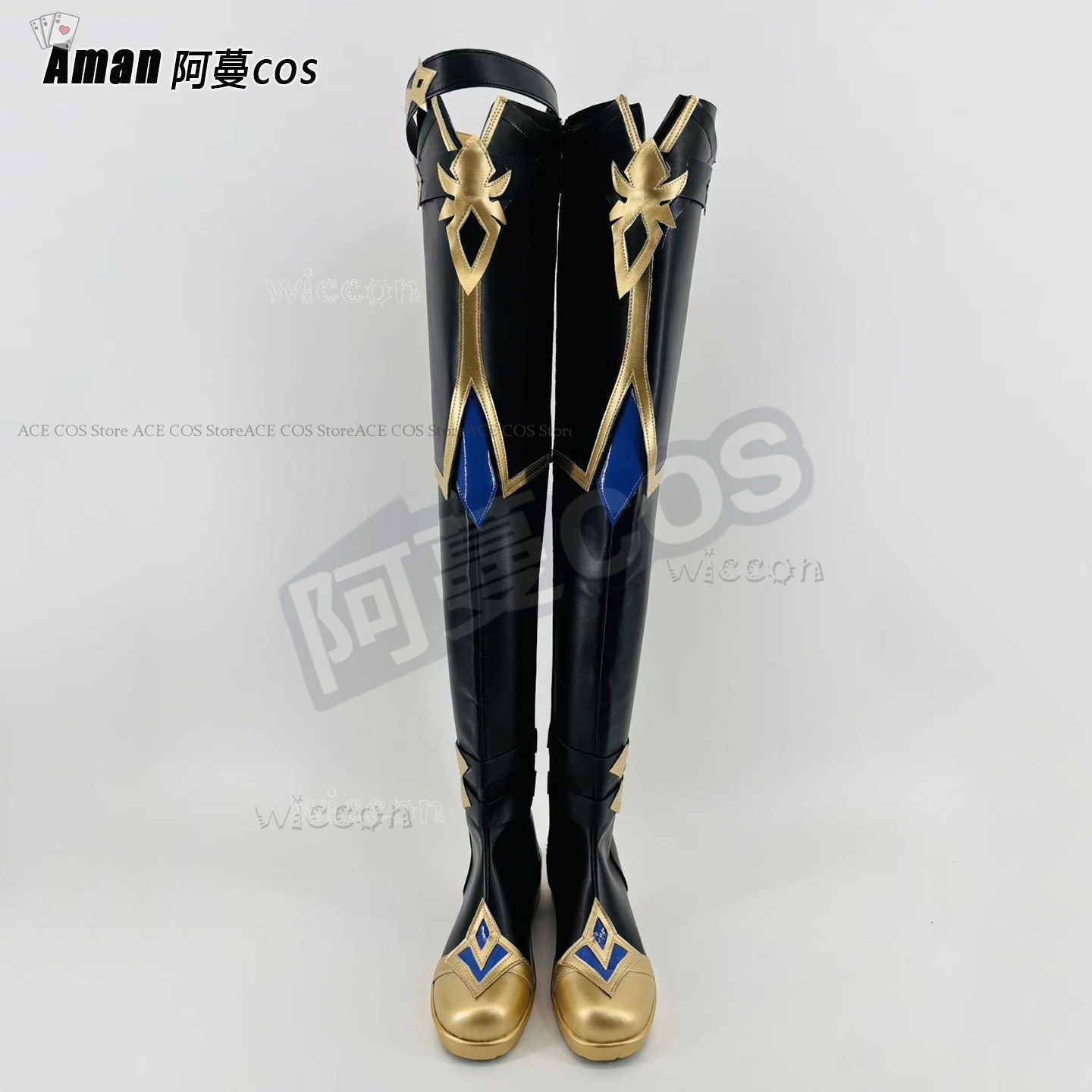 原神ローヘンハイニーブーツ - ユニセックスプラスサイズコス - Anime Cosplay Plus Size のレビューと価格