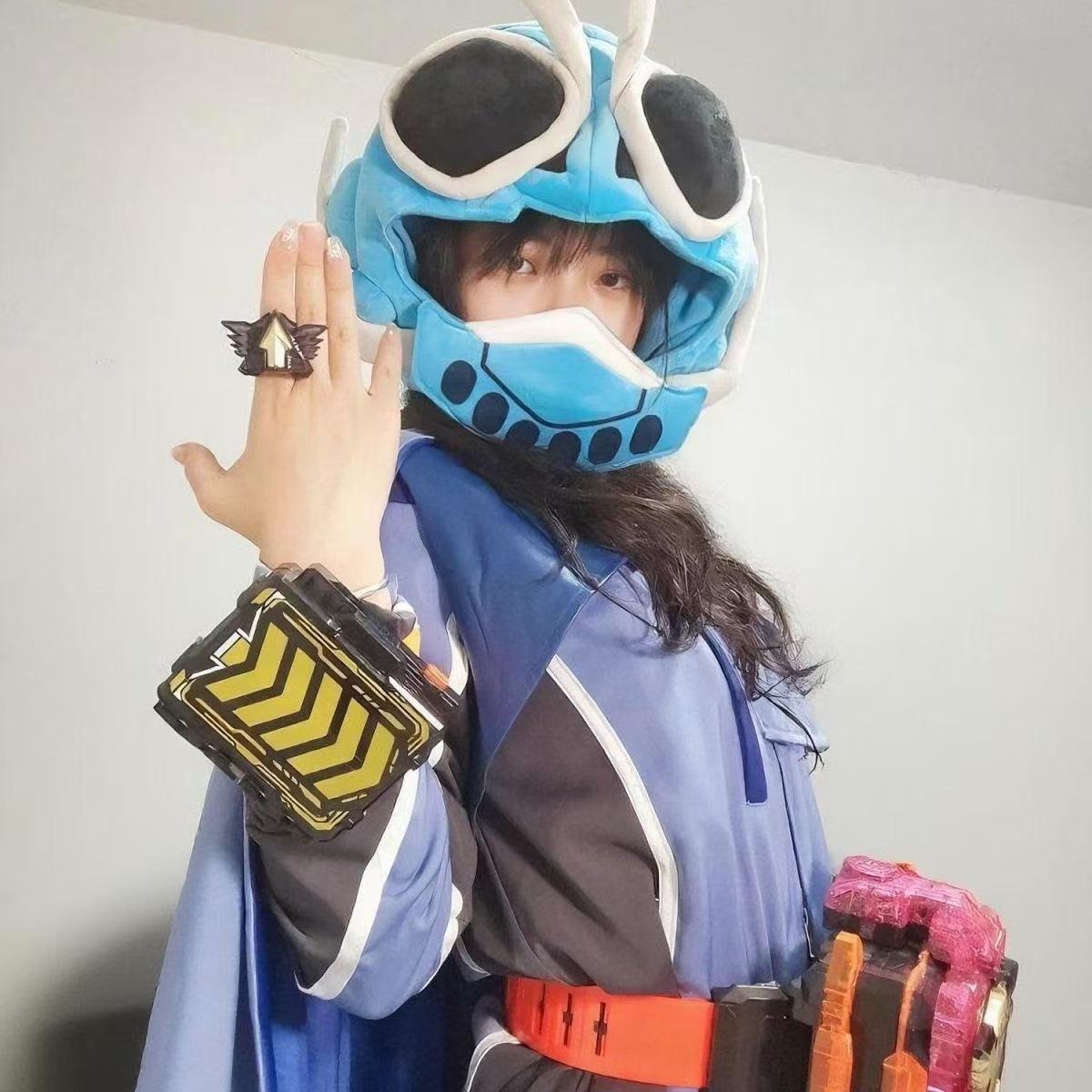 仮面ライダーゴッチャード コスプレぬいぐるみフード、アニメコ - Anime Cosplay Kamen Rider のレビューと価格