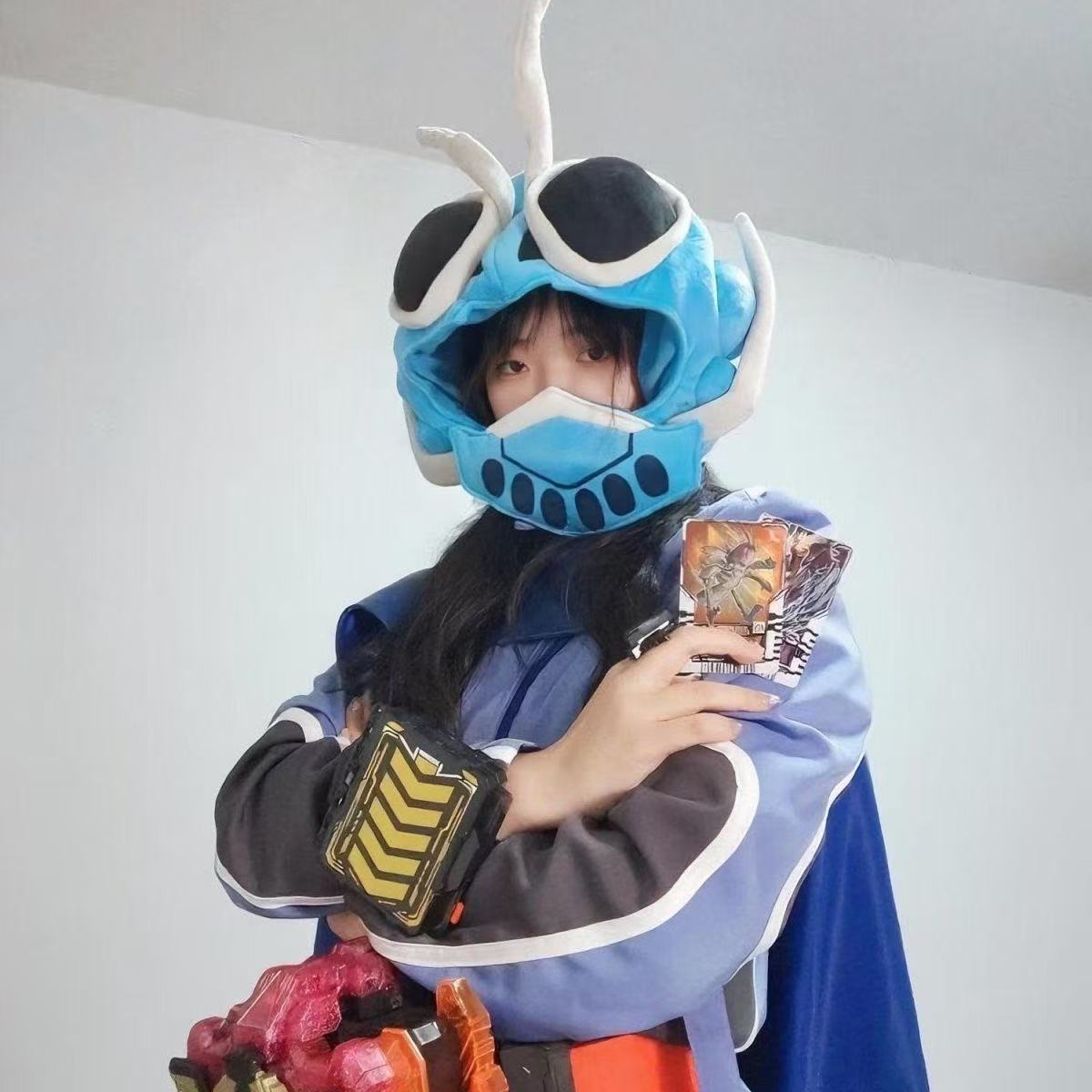 仮面ライダーゴッチャード コスプレぬいぐるみフード、アニメコ - Anime Cosplay Kamen Rider のレビューと価格