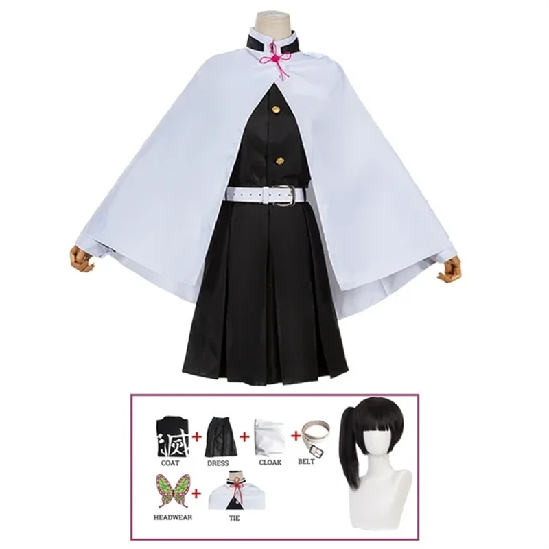 女性と大人のための鬼滅の刃のコスプレ衣装,着物,ツユリ,カナ - Demon Slayer Haori のレビューと価格