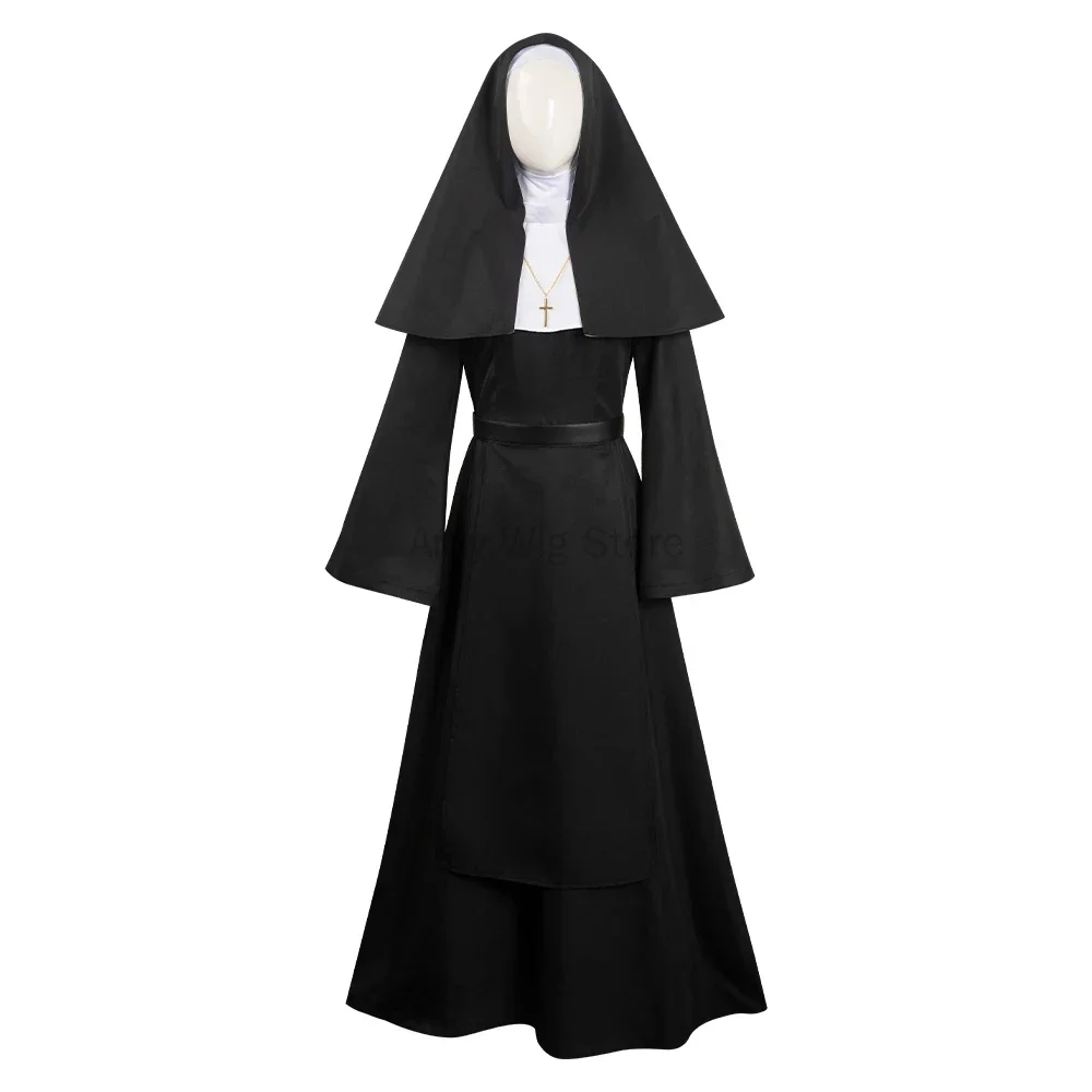 女性用修道女コスチューム 怖いハロウィンコスチューム 大きい - Anime Cosplay Plus Size のレビューと価格
