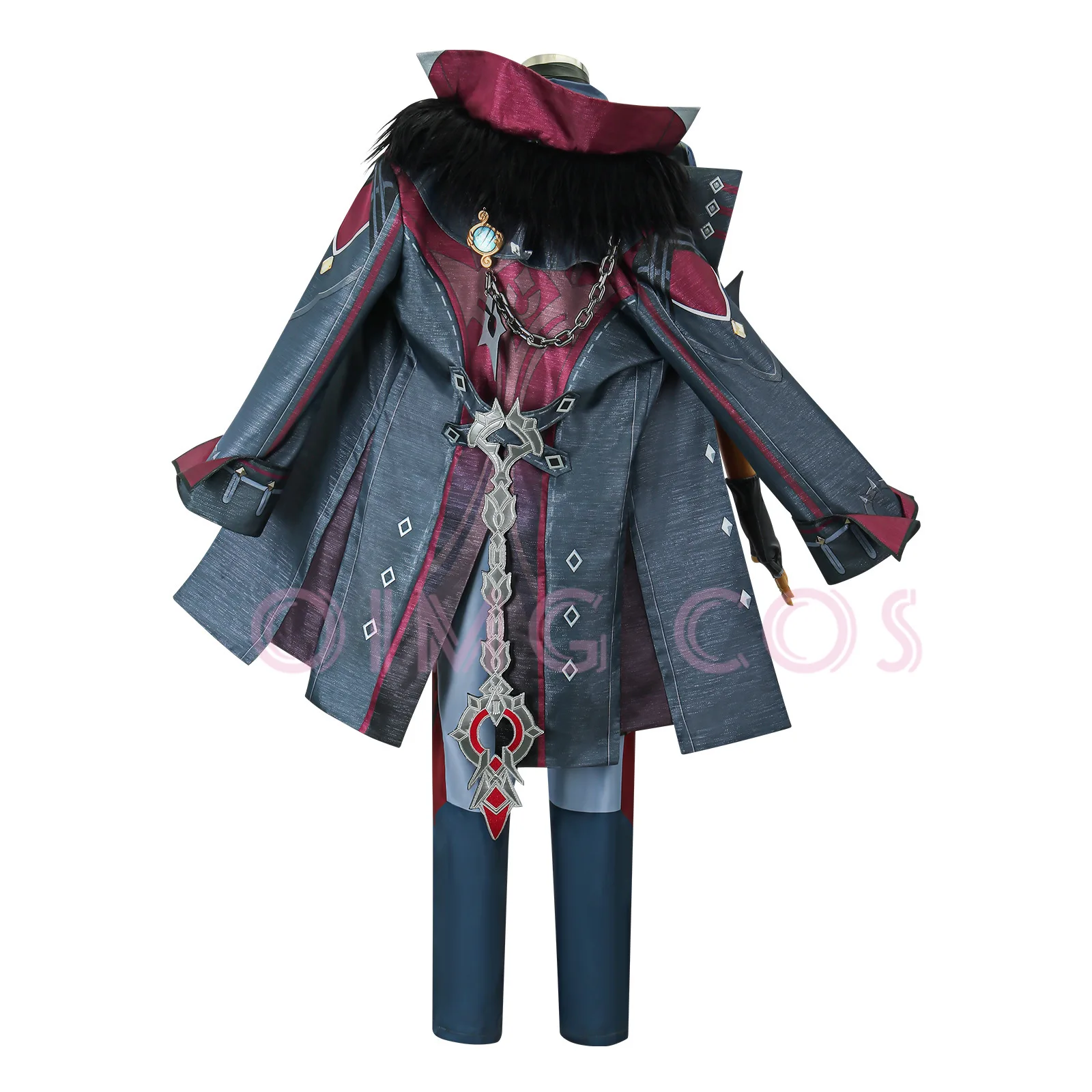原神インパクト リョースリー コスプレ衣装 制服 ウィッグ  - Anime Cosplay In Chinese のレビューと価格