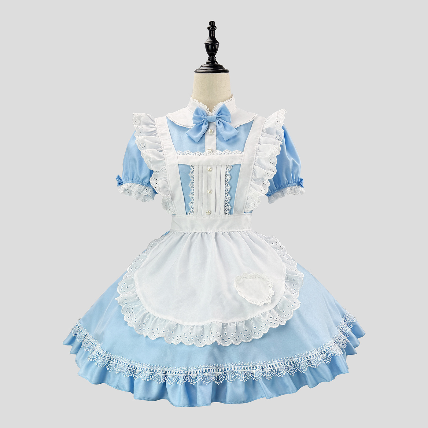 女性素敵なかわいいロリータメイド衣装メイドコスプレ衣装アニメ - Anime Cosplay Plus Size のレビューと価格