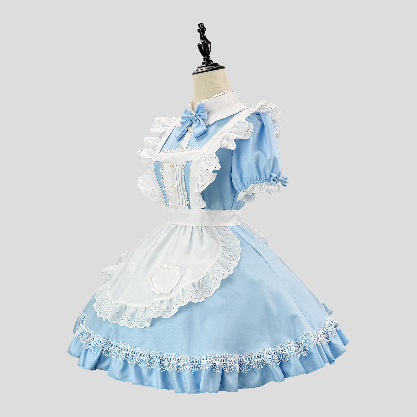 女性素敵なかわいいロリータメイド衣装メイドコスプレ衣装アニメ - Anime Cosplay Plus Size のレビューと価格