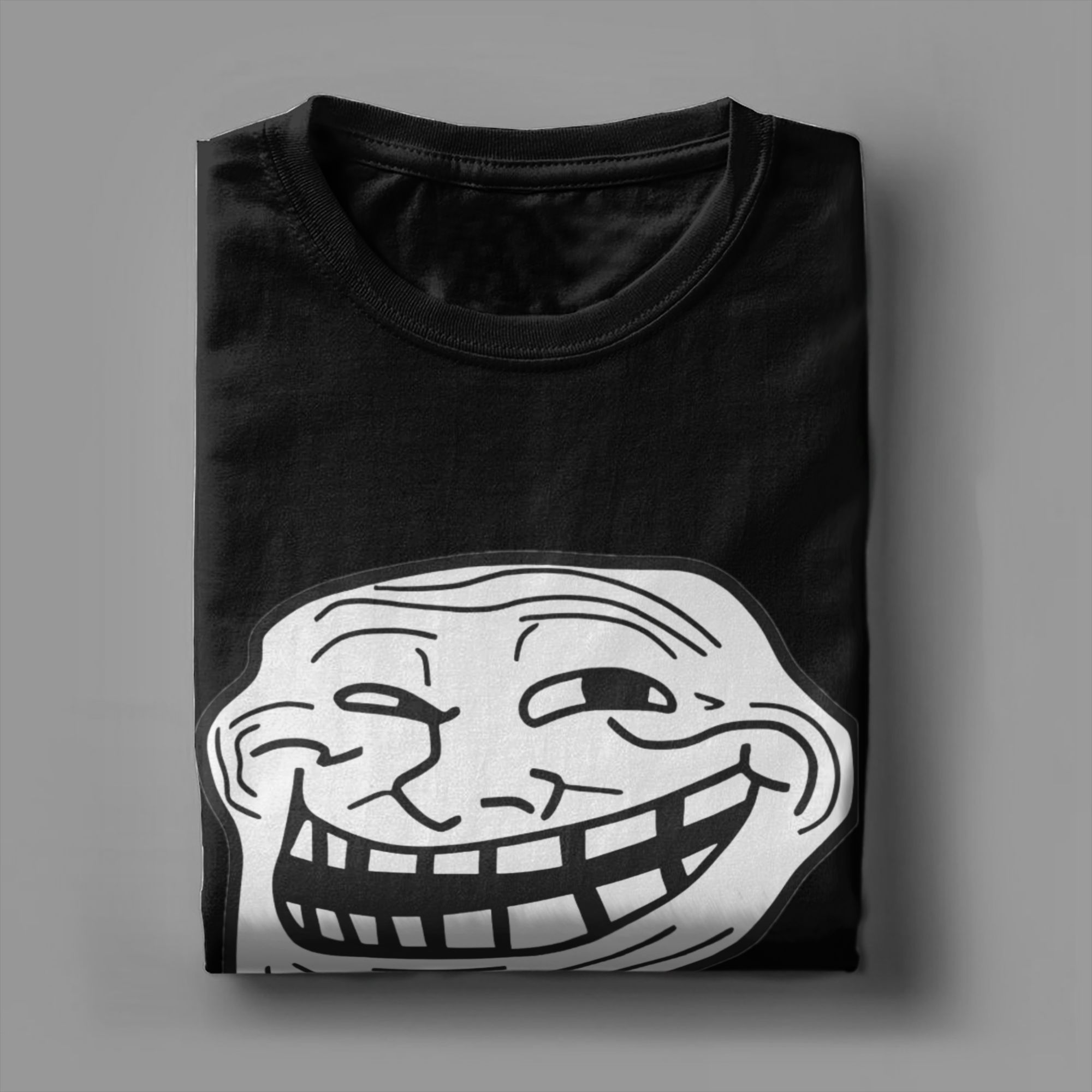 レジャートロールフェイス トロールフェイス メミー Tシャツ - Anime Cosplay Meme のレビューと価格