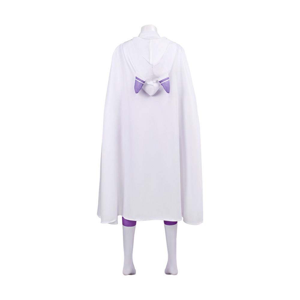 アニメ エミリア コスプレ衣装 紫色のジャンプスーツ ショー - Anime Cosplay Re Zero のレビューと価格