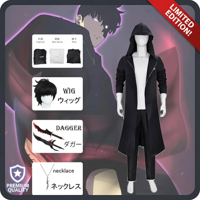 ▓ 2026ソンジンウ ソロレベルアップ コスプレウィッグ  - Cosplay Anime Solo のレビューと価格
