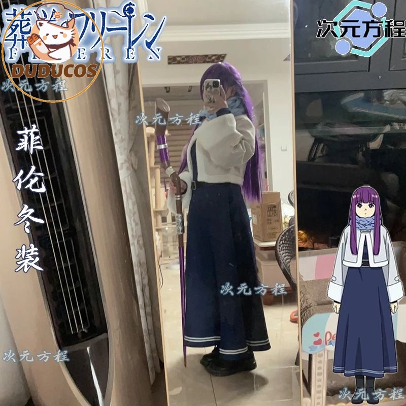 在庫あり フェルン コスプレ衣装 アニメ【XS-2XL】DU - Anime Cosplay Plus Size のレビューと価格