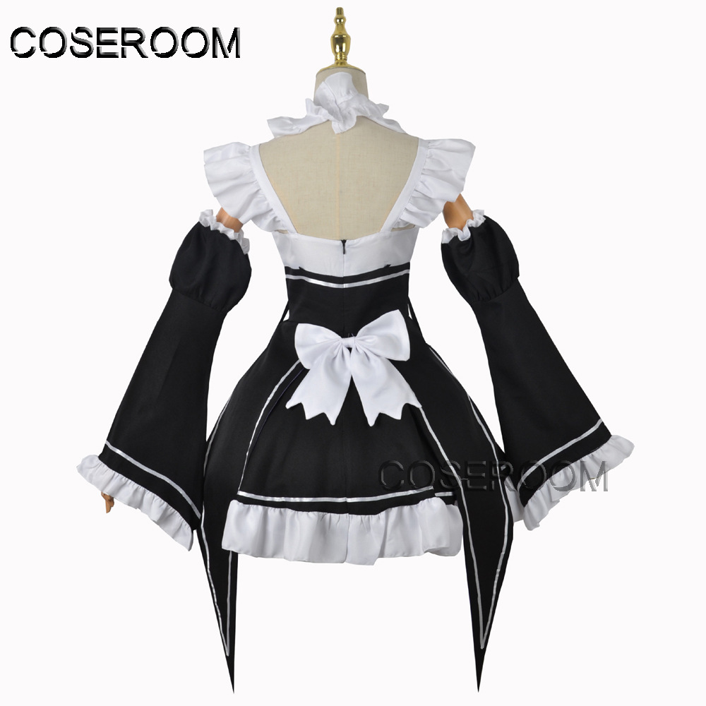 再ゼロから始める異世界生活かわいいレムドレスラムコスプレ衣装 - Re Zero Rem Wig のレビューと価格