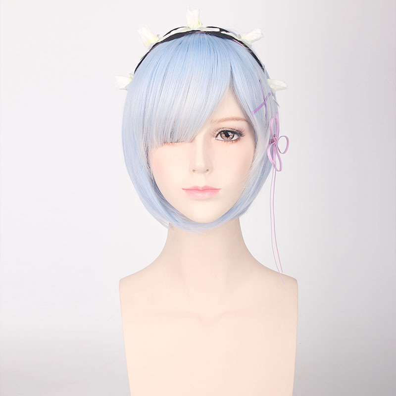 異世界から始めるゼロから始める冒険 ラム・レム コスプレウィ - Re Zero Rem Wig のレビューと価格
