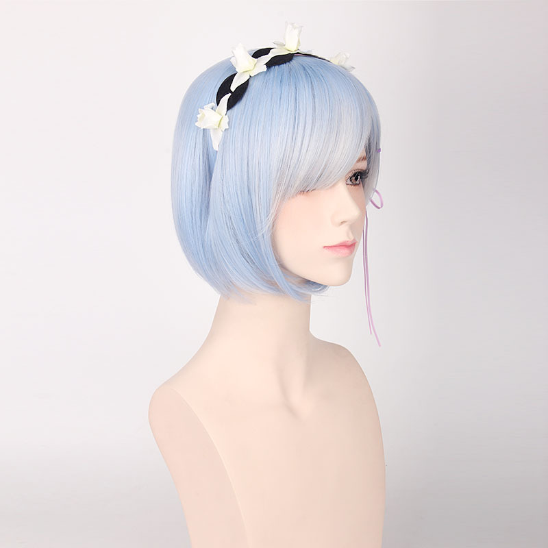 異世界から始めるゼロから始める冒険 ラム・レム コスプレウィ - Re Zero Rem Wig のレビューと価格