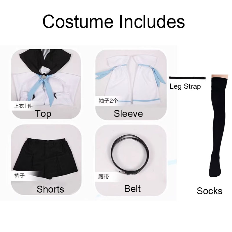 Vtuber 白上フブキ コスプレ衣装 Hololive ゲ - Anime Cosplay Meme のレビューと価格