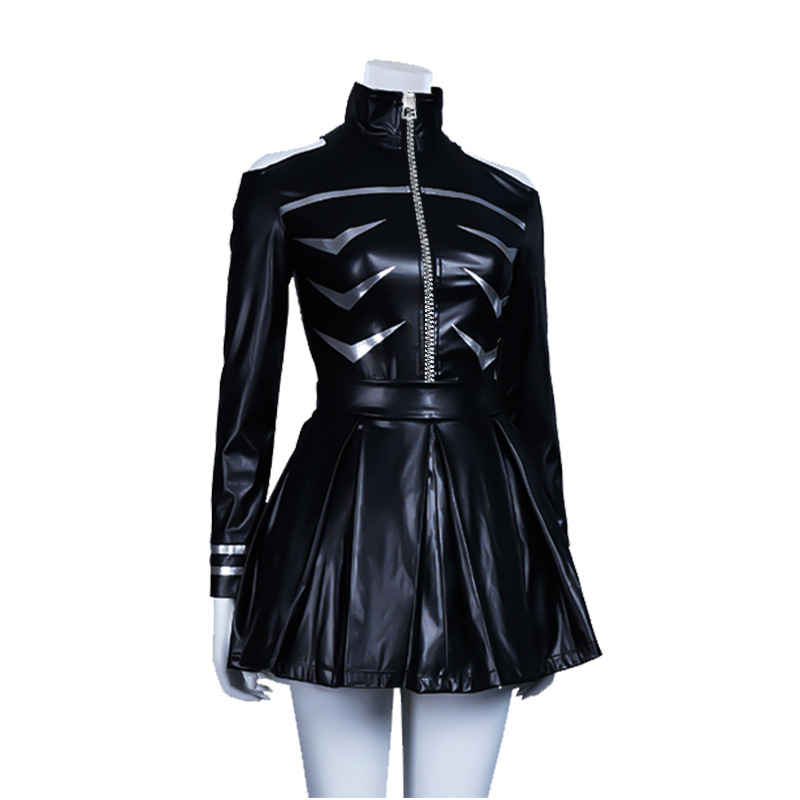 東京グール ケン・カネキ コスプレ衣装 ブラックPUバトルス - Anime Cosplay Tokyo Ghoul のレビューと価格