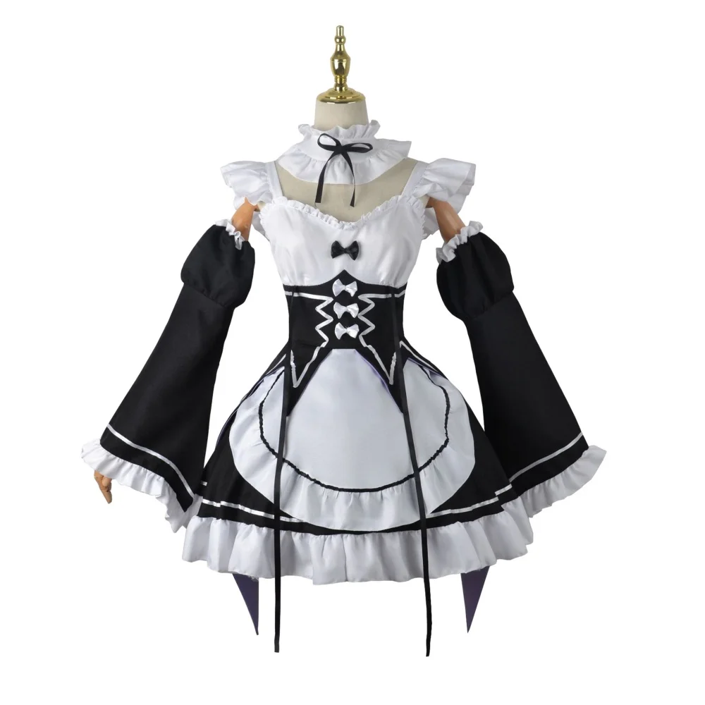 アニメラムレムメイドコスプレ再ゼロから始める異世界生活衣装女 - Anime Cosplay Re Zero のレビューと価格