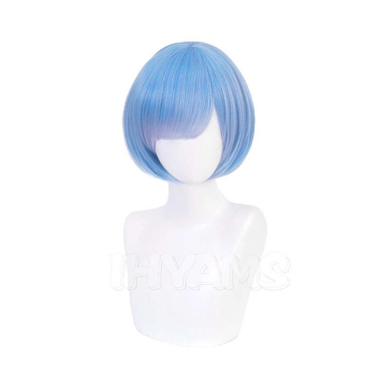 アニメ Re:ゼロから始める異世界生活 エミリア レム ラム - Re Zero Rem Wig のレビューと価格