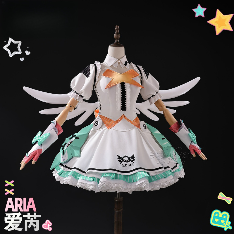 ZZZ ゼンレスゾーンゼロエンジェルアリアコスプレ衣装ロリー - Anime Cosplay High Quality のレビューと価格
